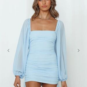 NWT Hello Molly Blue Bellini Mini Dress